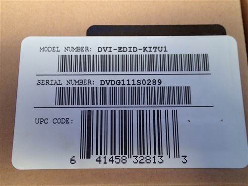 CONNECTPRO MODEL DVI-EDID-KITU1 NEW/UNUSED SURPLUS
