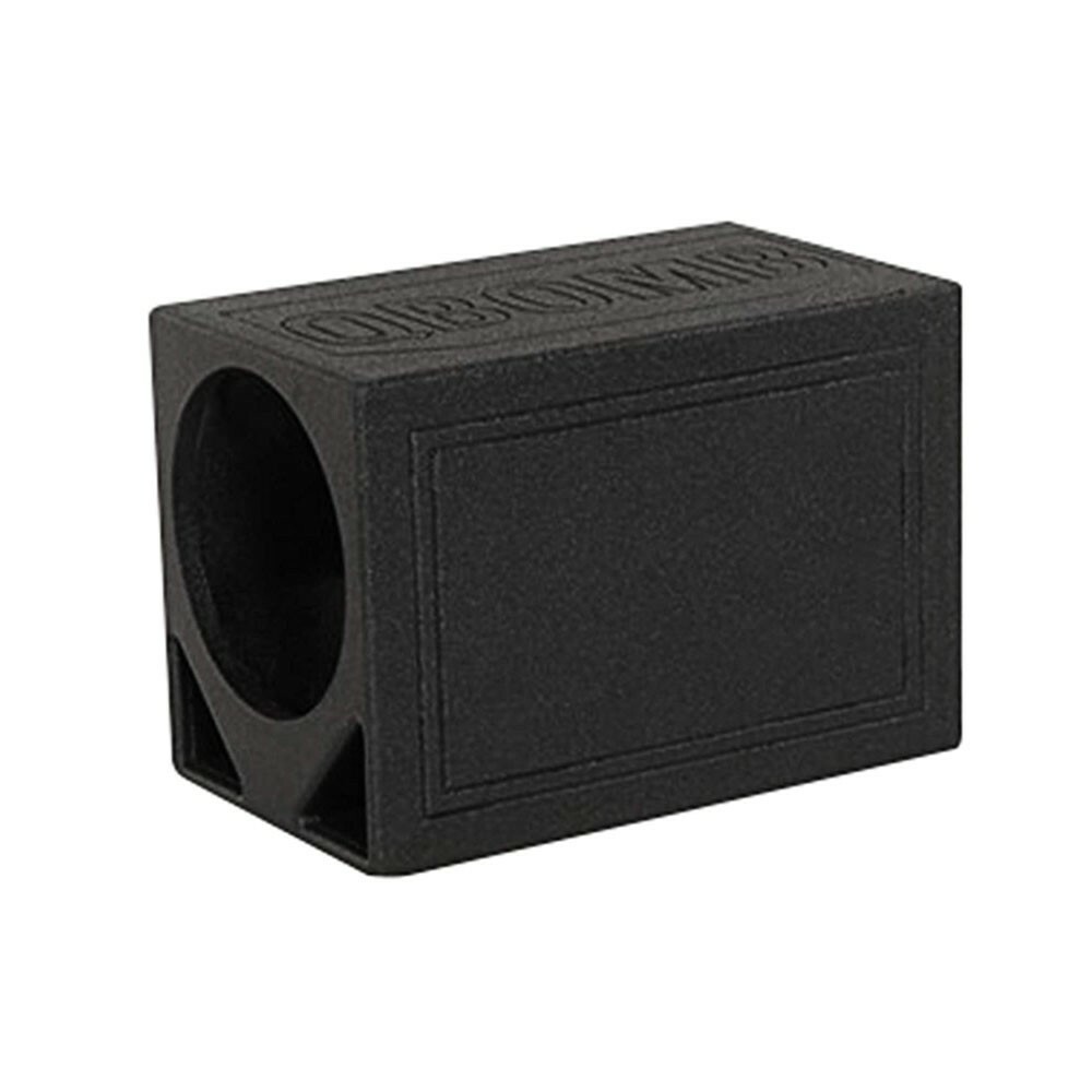 QPower QBOMB Single Hole 12" Triangle Ported Empty Subwoofer Enclosure Box