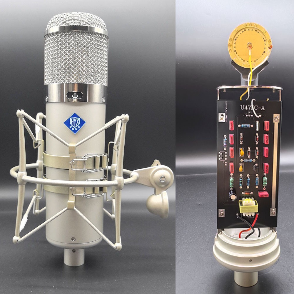 Professional U47 condenser microphone, 34MM large diaphragm microphone set