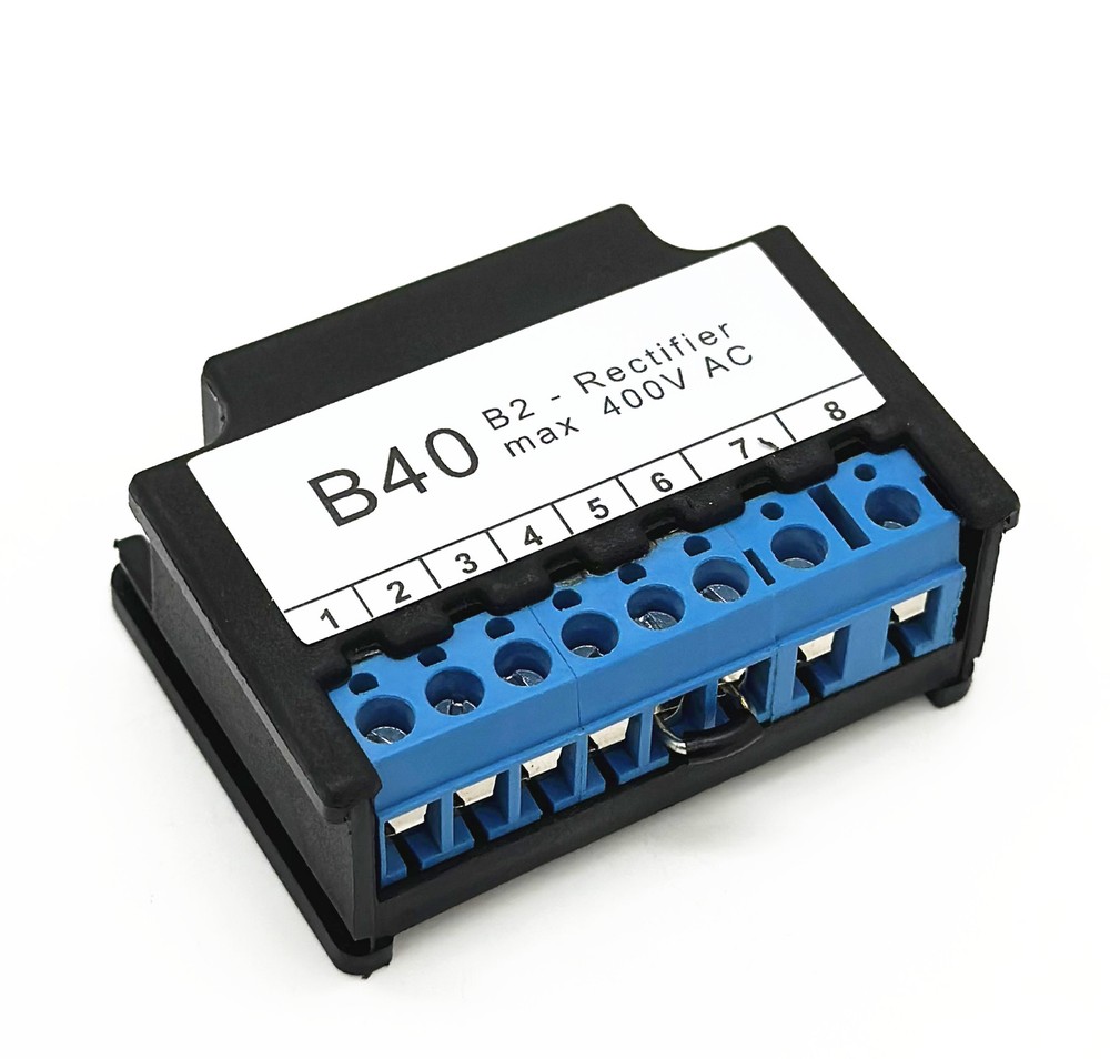 Replace B40 B2-Rectifier max 400V AC rectifier fifty