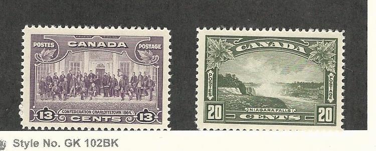 Canada, Postage Stamp, #224-225 Mint LH, 1935
