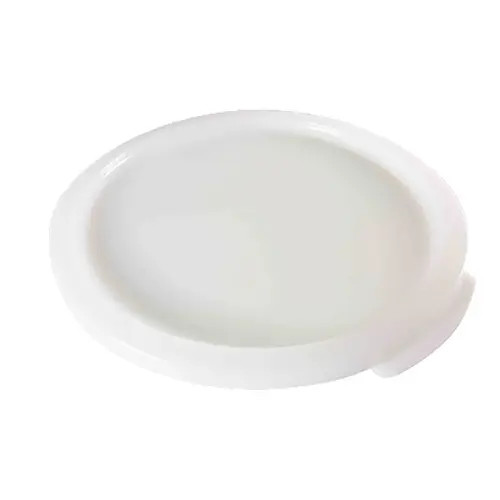 Thunder Group Round Food Storage Container Cover -White (Fits 6 & 8 Quart)