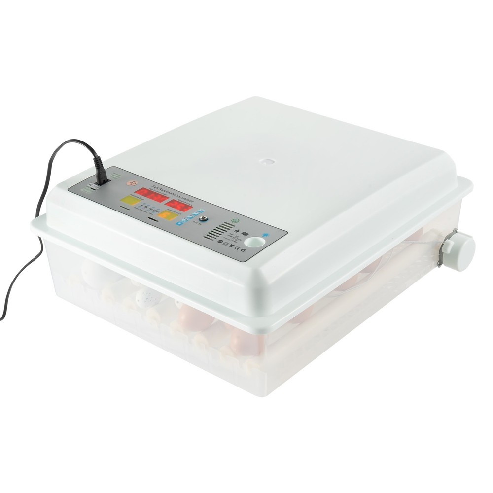 64 Eggs Incubator Digital Automatic Turning Hatcher Chicken Temperature Control