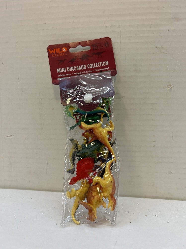Wild Republic Mini Dinosaur Collection 15 Prices Soft Plastic
