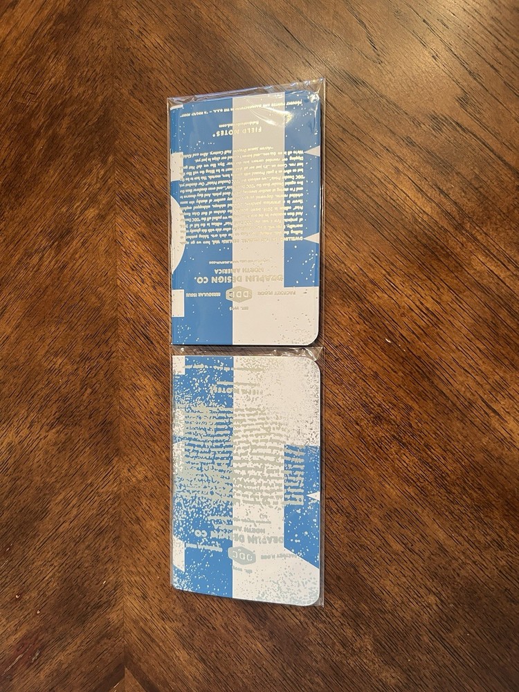 Field Notes Two Notebooks DDC Deadest Prints