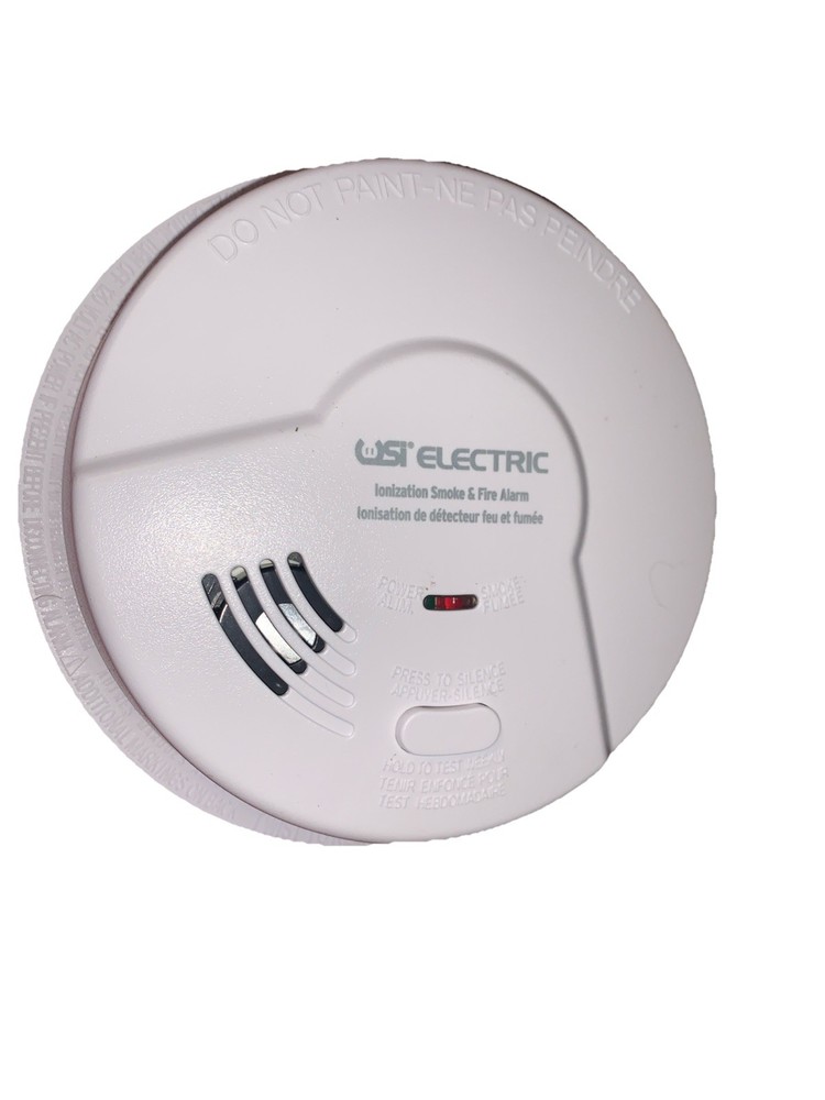 Universal Security Instruments Hardwired Ionization Smoke Alarm with Backup