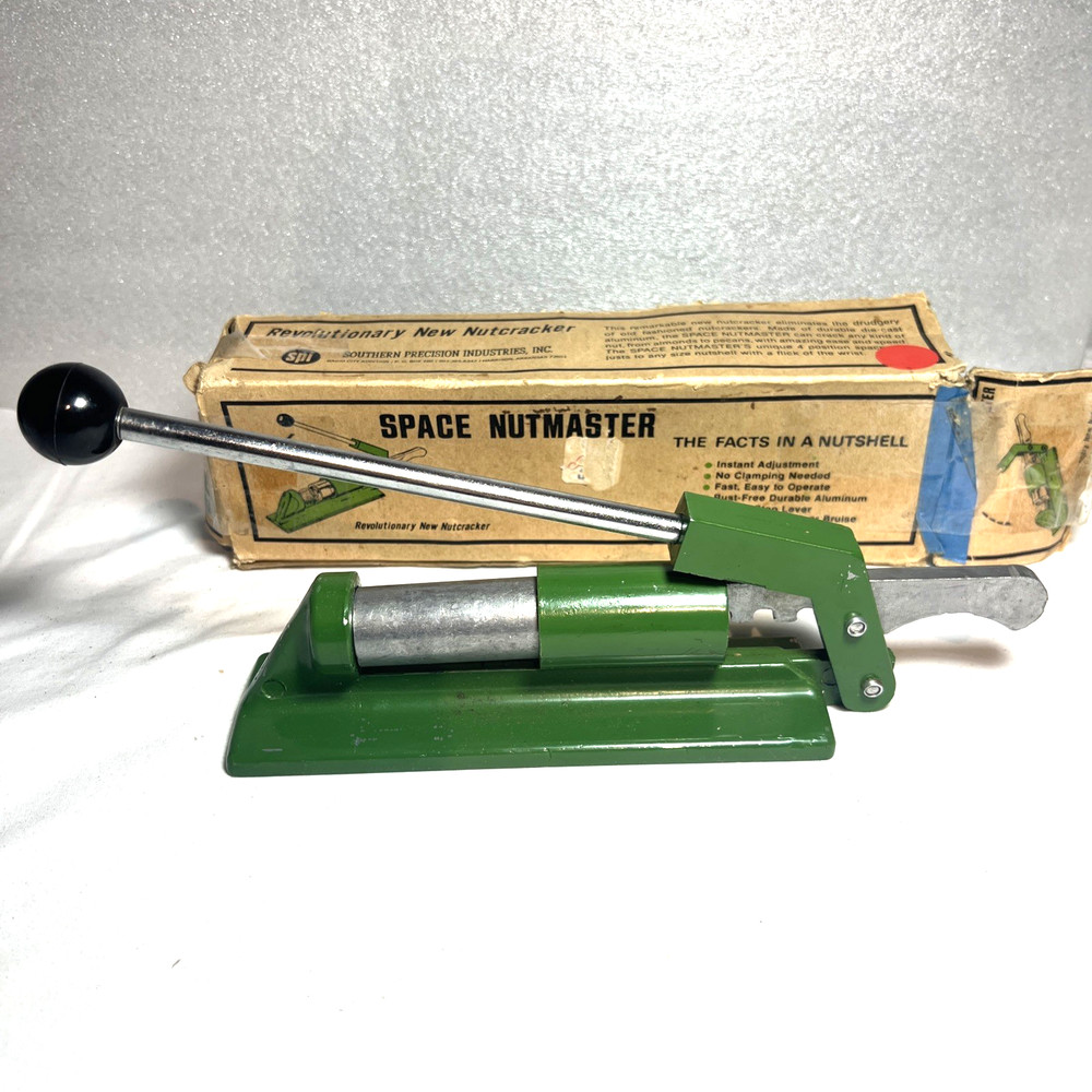 Vintage Space NutMaster Nutcracker Original Box, Rare and Retro