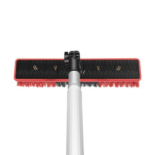 For Window+ Solar Panel Clean Washing 26FT Water Fed Pole Cleaning Brush Tool