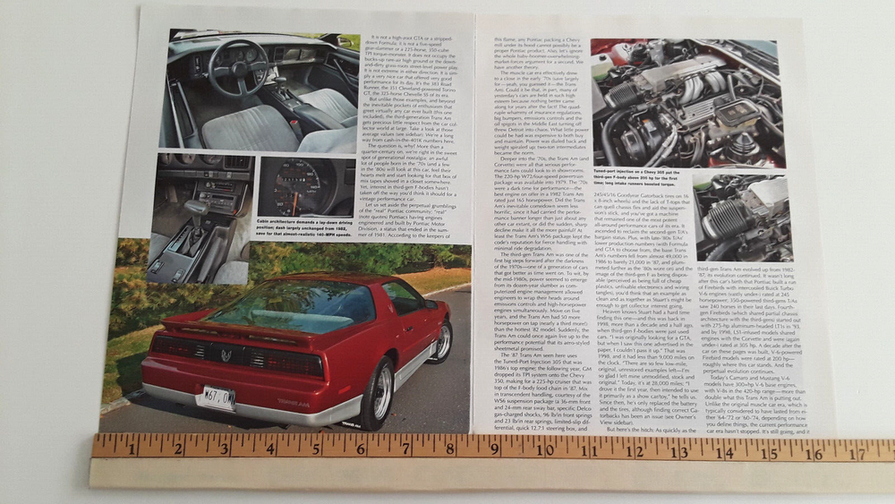 1987 PONTIAC TRANS AM ORIGINAL 2014 ARTICLE