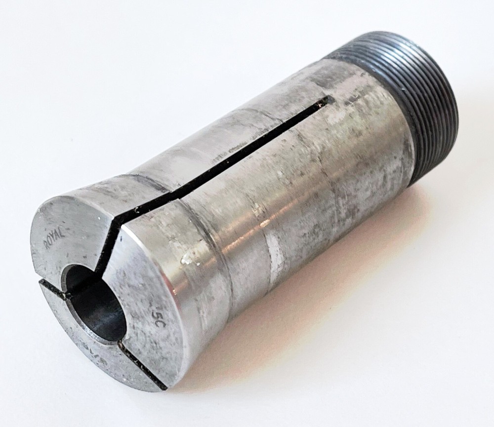 9/16" ROYAL 5C Round Collet External & Internal Threads .5625" USA