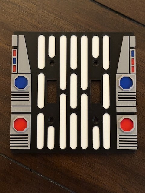 Star Wars Inspired Light Switch Cover Plates