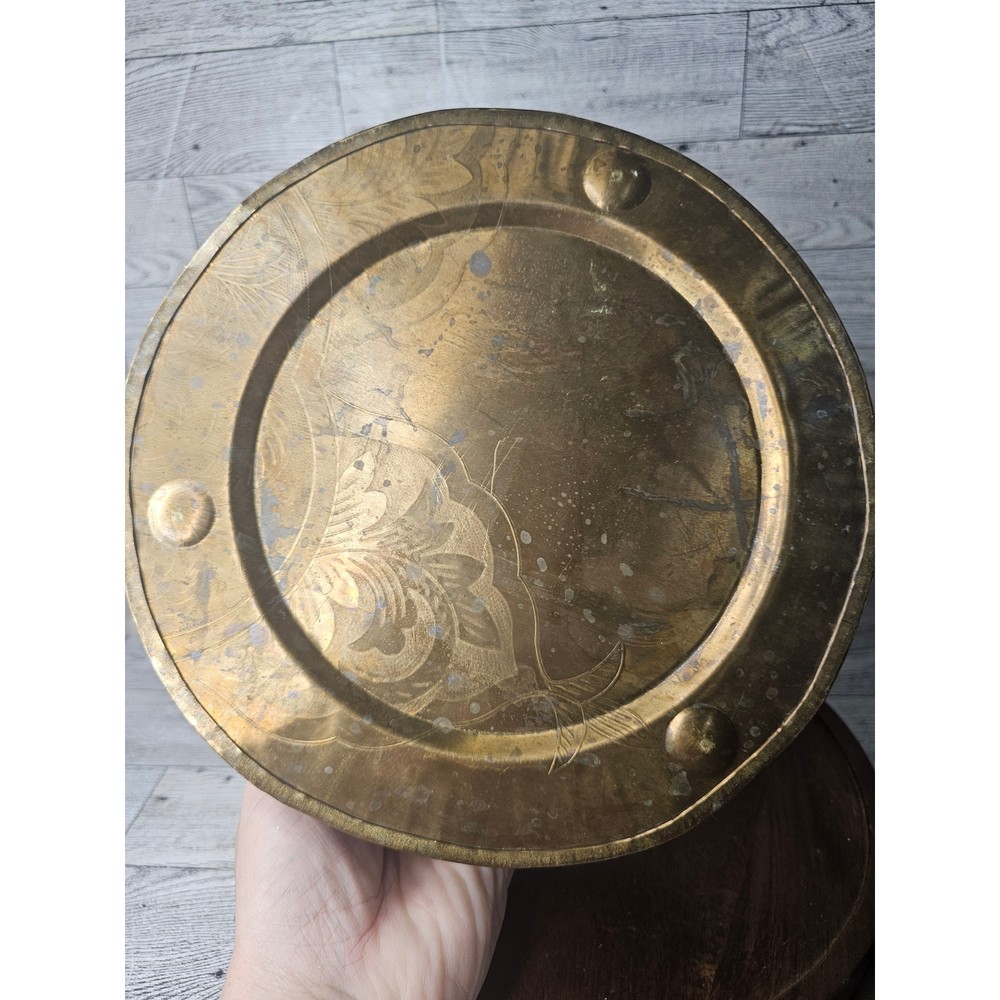 Vintage Brass Brazier or Hot Pot,