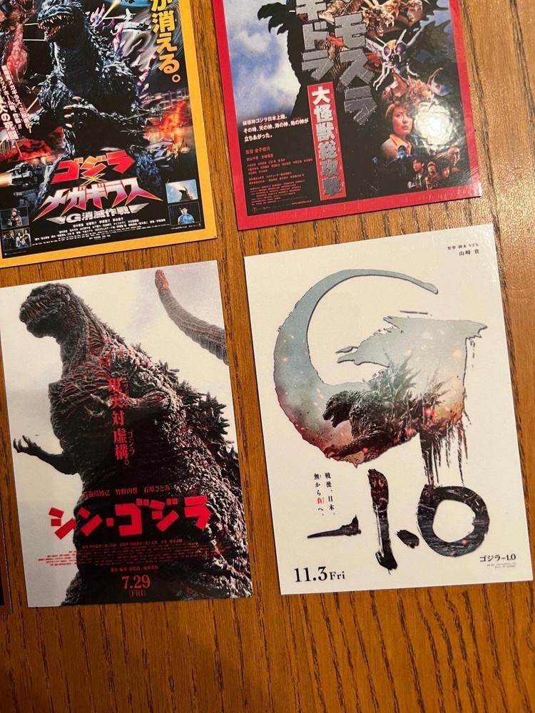 Godzilla FRIDGE MAGNETS Heisei era