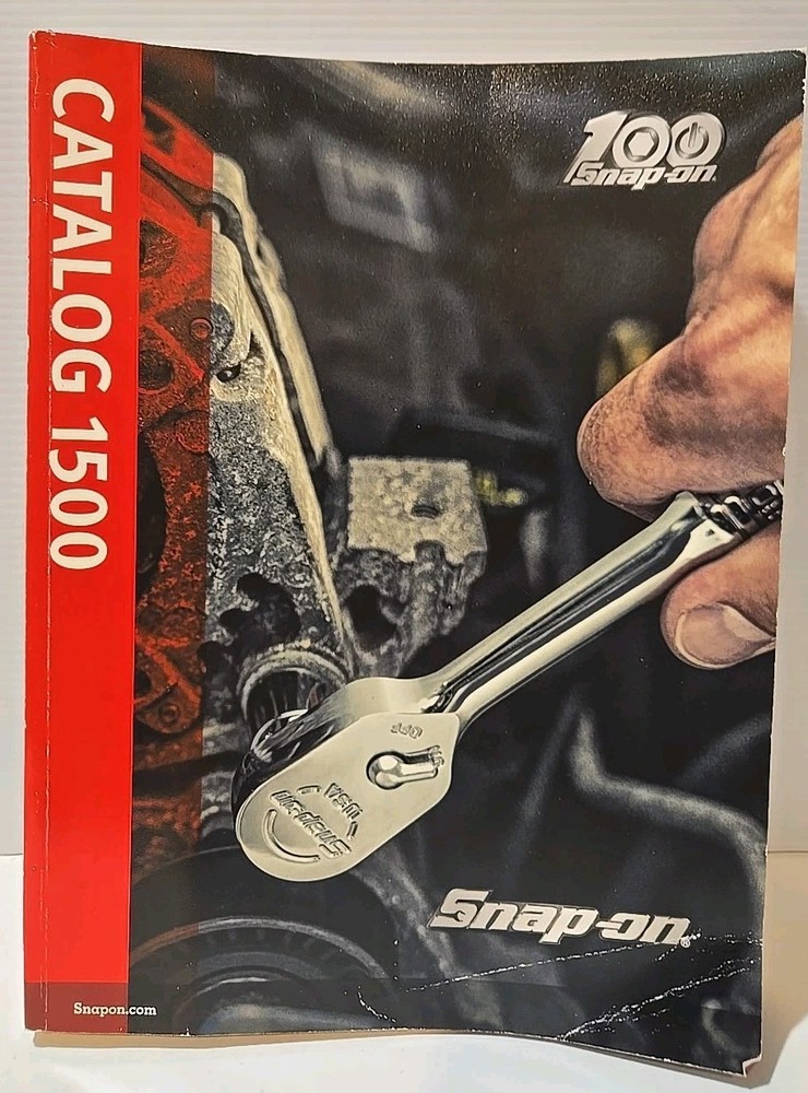 Snap On Tools 2022 Catalog 1500 Soft Cover 100th Anniversary Edition