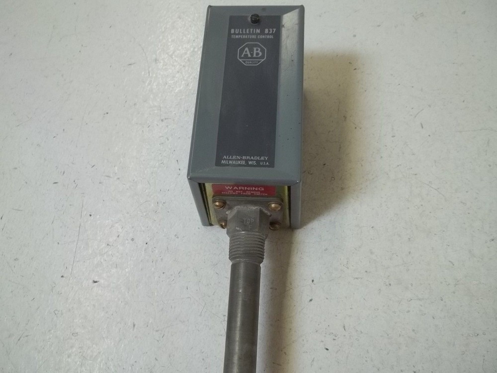 ALLEN BRADLEY 837-V1A SER.A TEMPERATURE CONTROLLER UNMP