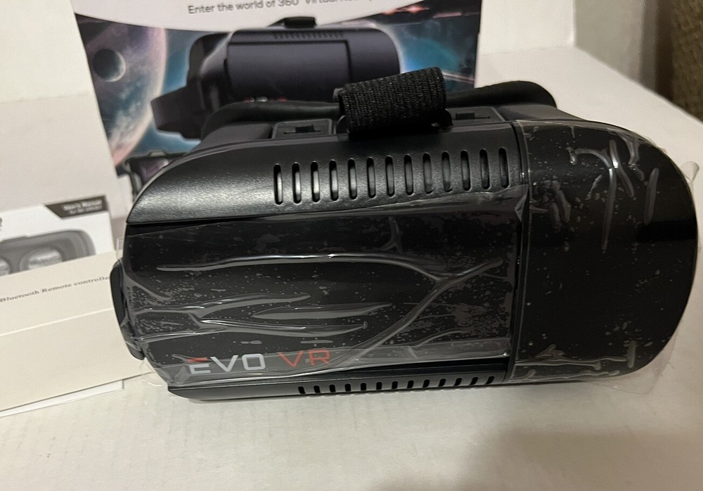 EVO VR Virtual Reality Headset Starter Kit for All Smartphones - IOS & Android