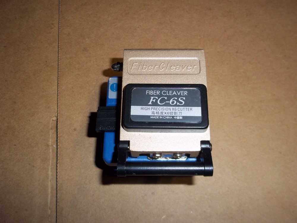 FC-6S Precision Cleaver Optical Fiber FTTH Tool Electric Cutting Tools