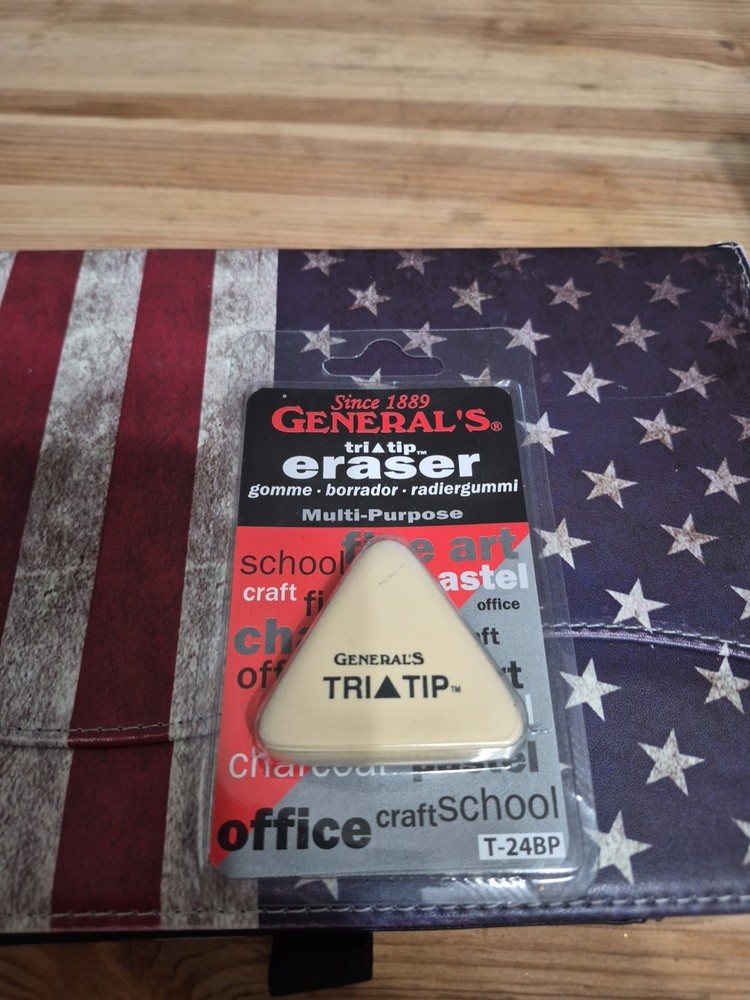 General's Tri-Tip Multi Purpose Eraser Tri Tip T-24BP