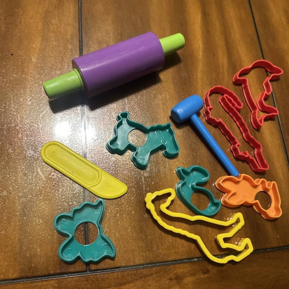 Assorted play doh tools lot