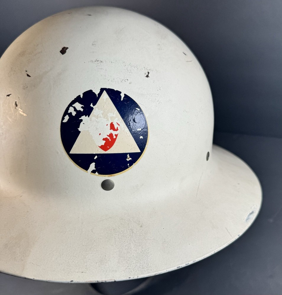 WWII Civil Defense Helmet