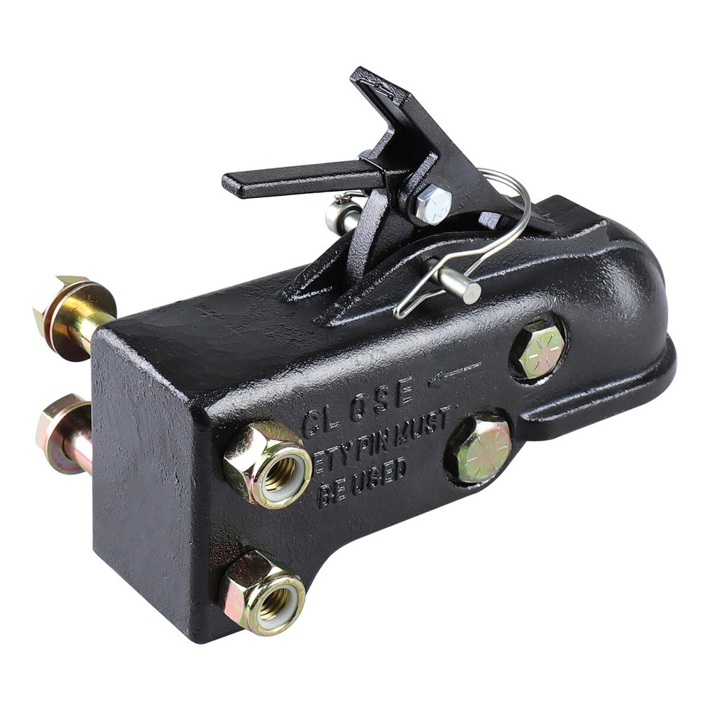 21000LBS Capacity Heavy Duty Adjustable Trailer Coupler 2-5/16" Channel-Mount