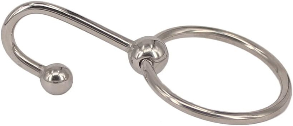 Stainless Rings with Urethral Sounds Ball