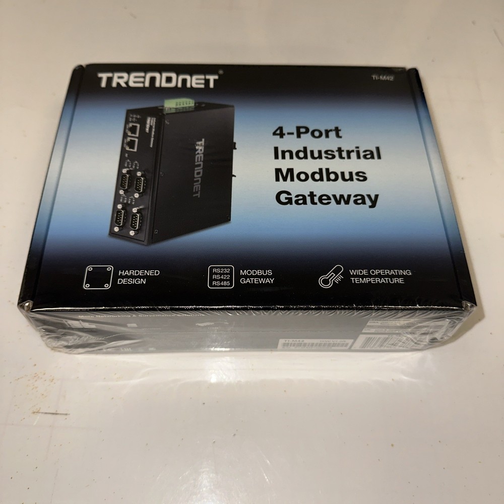 TRENDnet TI-M42, 4-Port Industrial Modbus Gateway