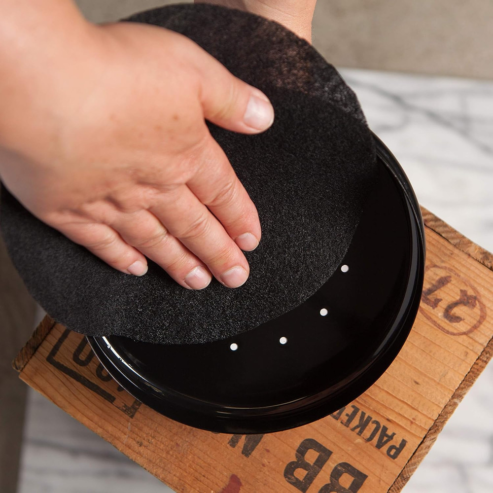 Vintage Compost Bin, Ivory