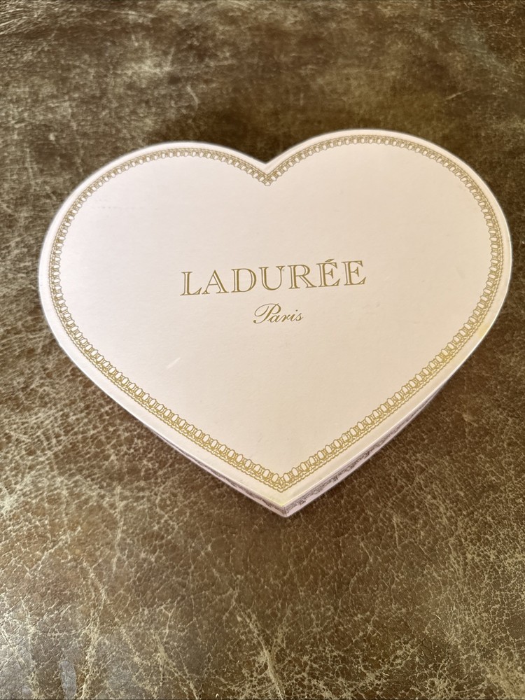 Ladurée Paris Pink Heart Shaped Box