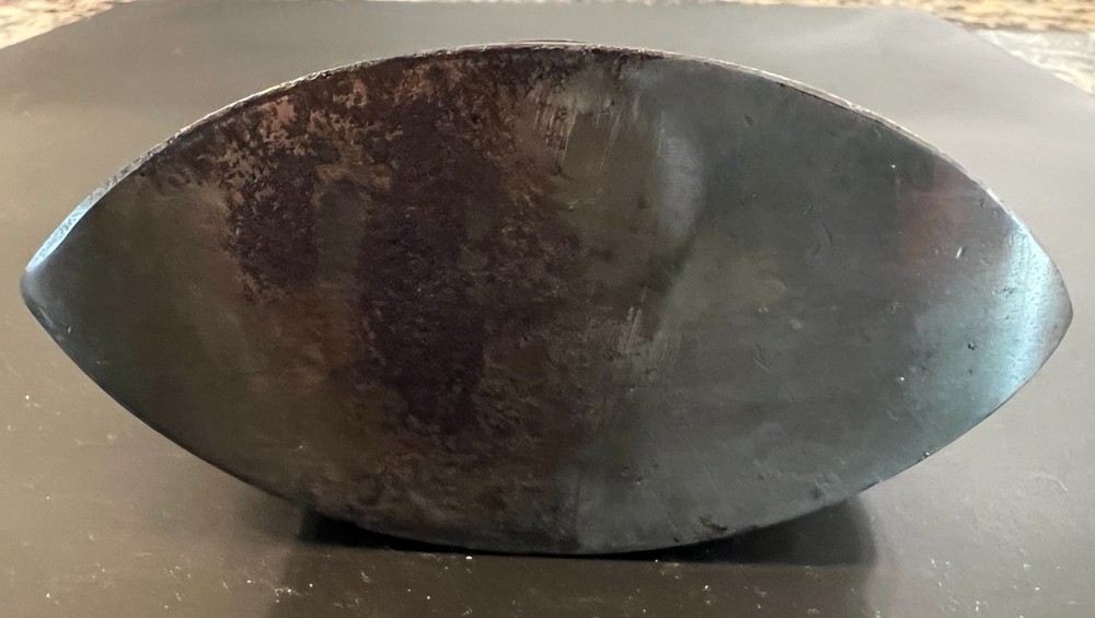 Antique Cast Iron Sad Iron With Removable Handle