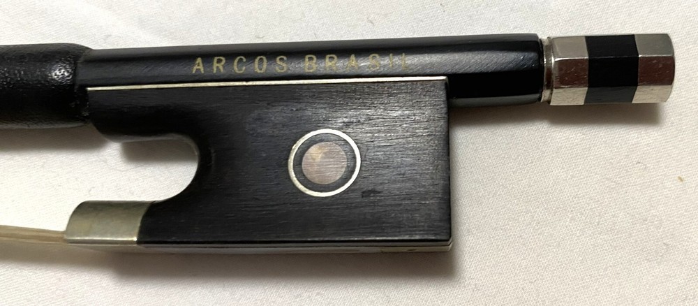A good 1/4 size ARCOS BRASIL violin bow
