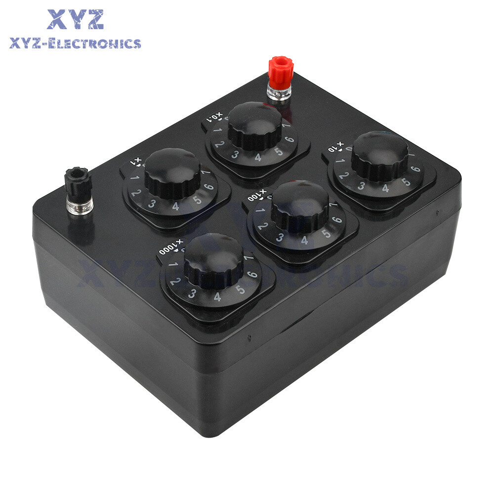 0-9999.9 Ohm Variable Resistance Box Decade Resistor For Physical Resistance Box
