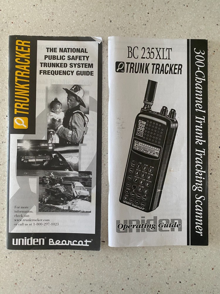 Uniden Bearcat Trunk Tracker Operating & Frequency Guide