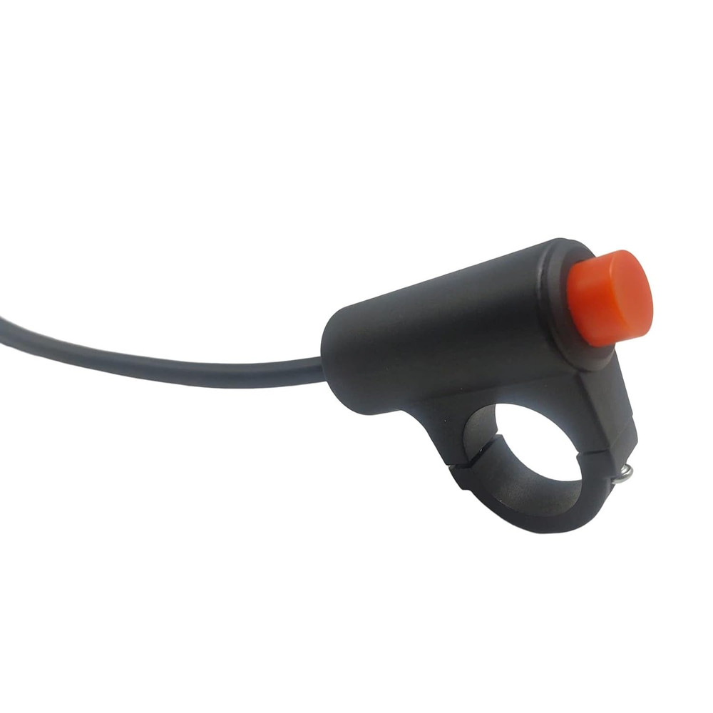 7/8 22mm Motorcycle Handlebar Push Button Switch Horn Switch Stop Start Kill...