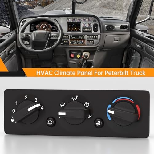 HVAC A/C Heater Climate Control Module Panel Fit for Peterbilt Trucks,AC