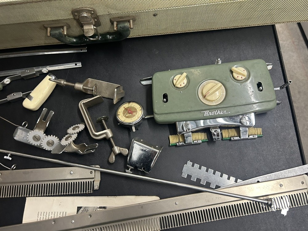 1957 brotherknit knitting machine