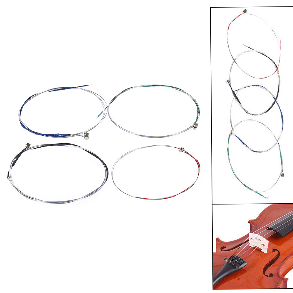4pcs High Quality Violin Strings for Size 4/4 &3/4 Violin E A D G String