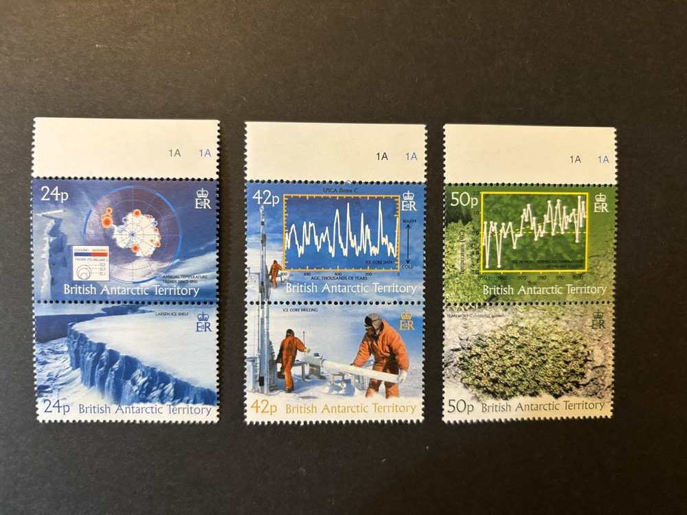 British Antarctic Territory 2004 Climate Change,  MNH set