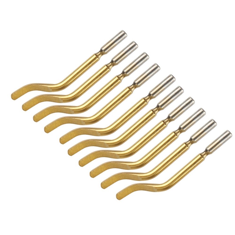 10Pcs Sharp&Durable BS2012 Metal Trimming Knife Scraper Deburring Cutting Tool K