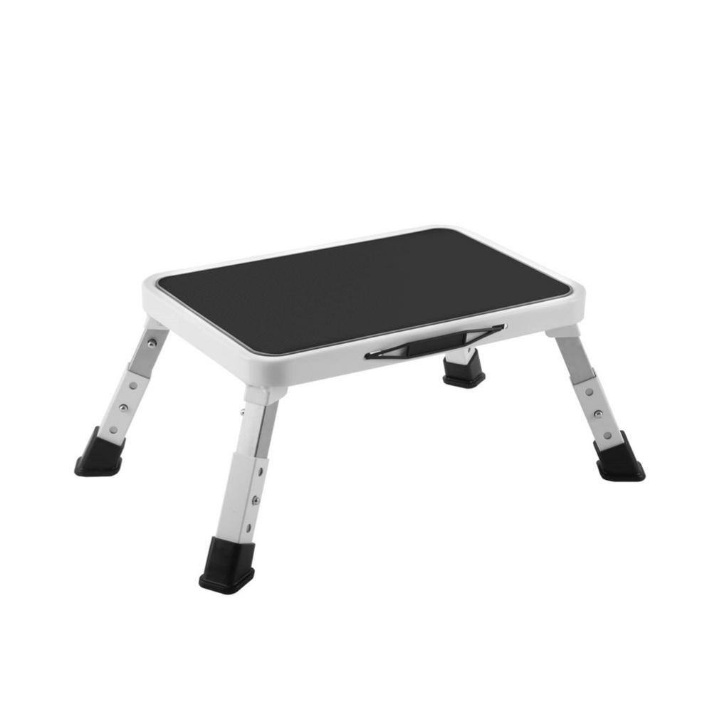 1 .25 Ft. Metal Folding Work Platform with Non-Slip Platform, 330 Lbs. Load Capa
