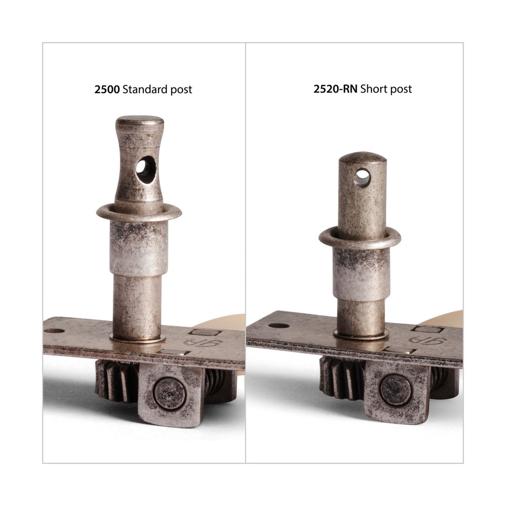 Golden Age Restoration Tuners for Solid Peghead Guitar with Square-end, Short...