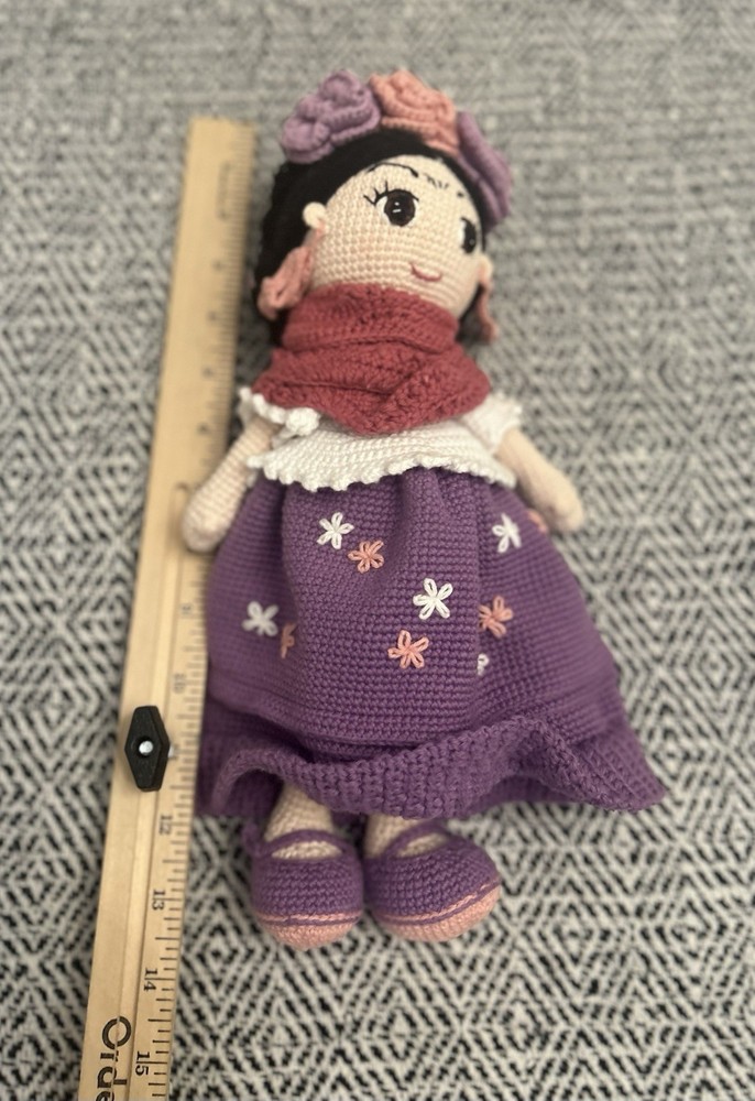 Frida Khalo Doll Crochet Pattern