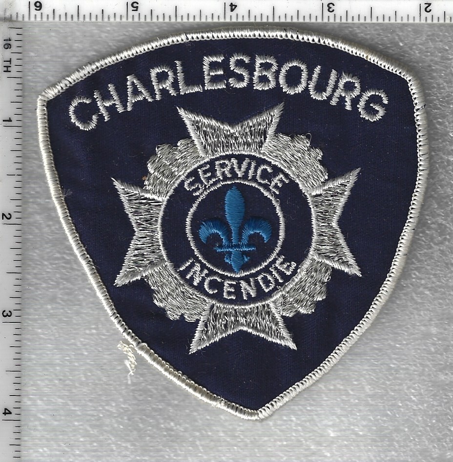 Charlesbourg  Service Incendie  (Quebec, Canada)  Shoulder Patch