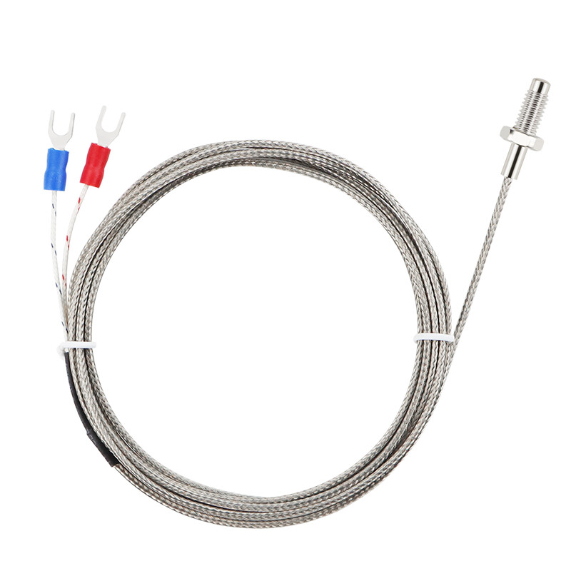 M6/8 K E Type Thermocouple Probe High Temperature Sensor Thermistor Sensor Probe