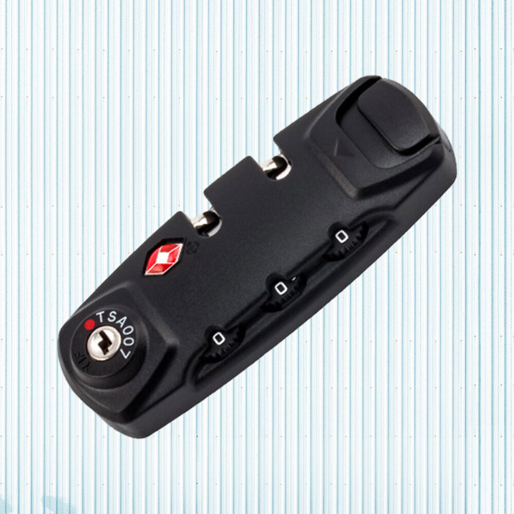 Customs Lock Zipper Bags Fixed Lock Fixed Safety Lock TSA007 Authentication