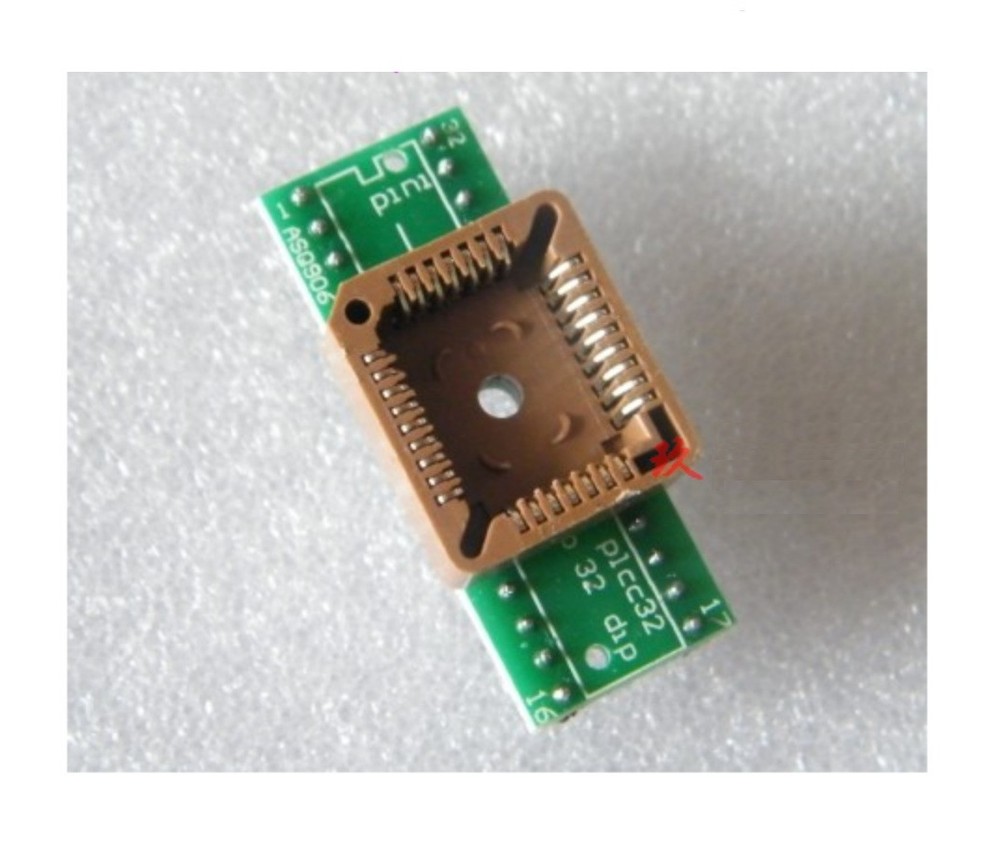 PLCC32 to DIP 32 Program IC Socket Converte NEW