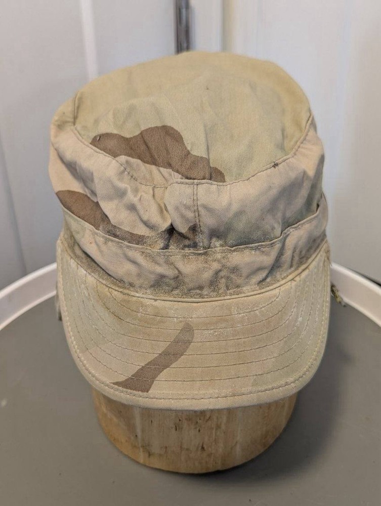 US Military Cap / Desert Camouflage Pattern / Class 2 / Size 7 1/4