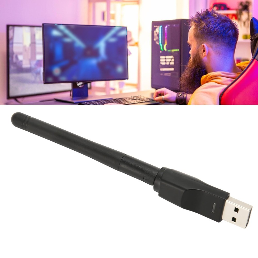 MT7601 USB Adapter 150Mbps Desktop PC Laptop Compatible