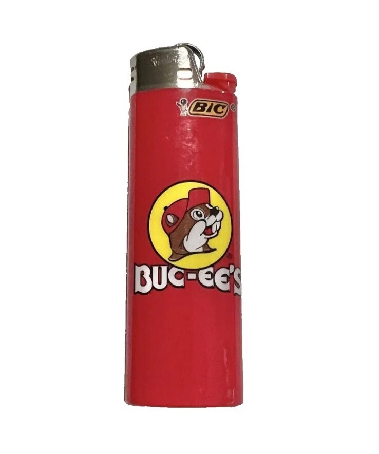 4x New Buc-ee’s Red Bic lighter Bucees