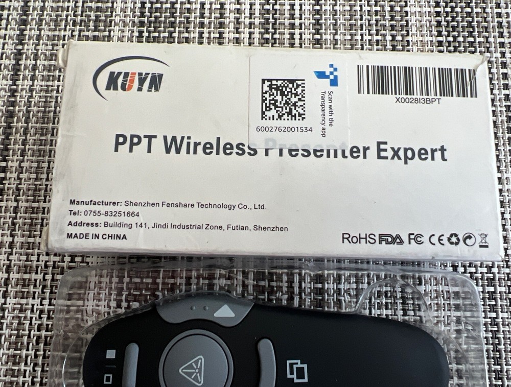 Power point Presentation Remote Wireless USB PPT Presenter Laser Pointer Clicker